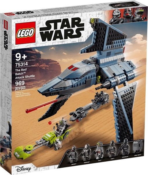 Lego Kit di costruzioni: The Bad Batch Attack Shuttle - LEGO Star Wars - 75314-1 – Nuovo (secondo la descrizione) da Effretikon venduto da BrickEscape