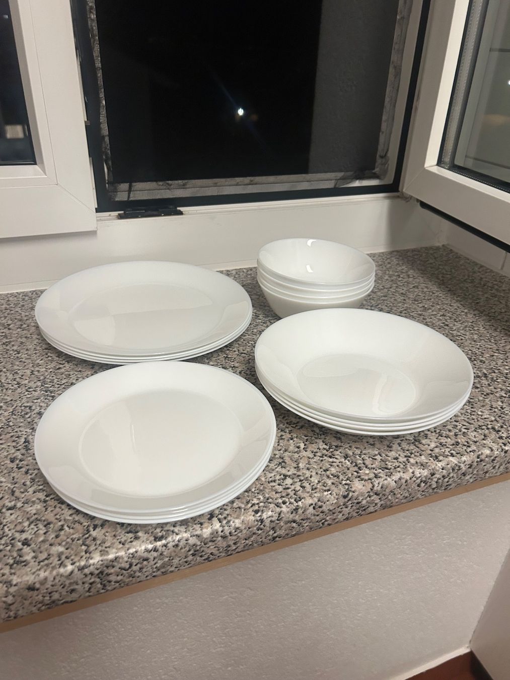 Ikea Assiettes: Geschirr Set Teller Schüsseln weiss – D'occasion à Zürich par ale_lm9g 2