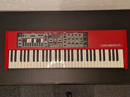Nord Electro 5D 61 Keyboard mit Halbgewichteten Tasten