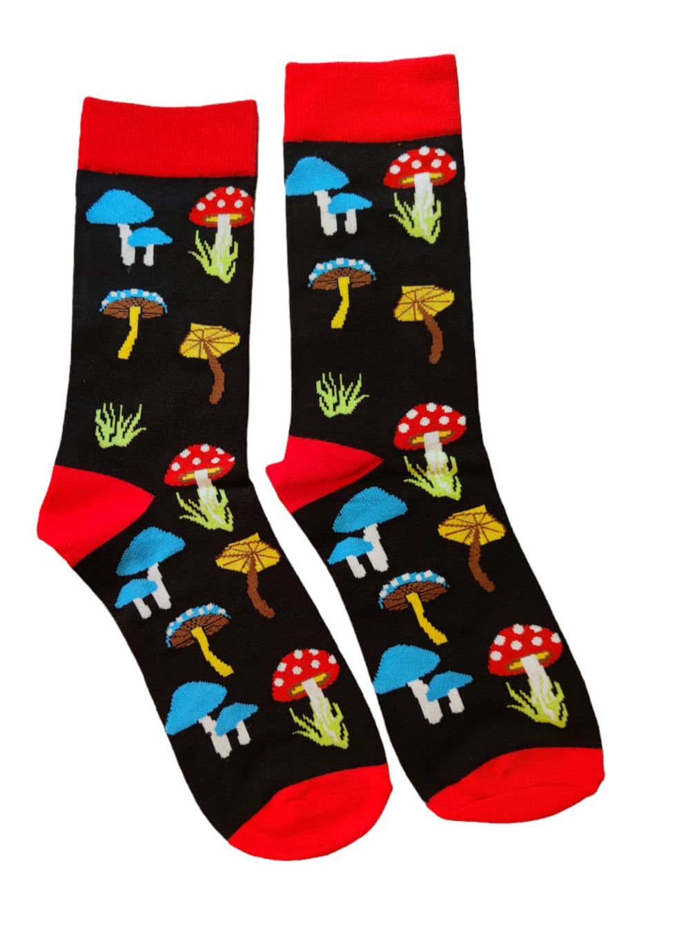 Calze: Socken Pilze / Mushrooms – Nuovo e nell'imballaggio originale da Zürich venduto da amysmith