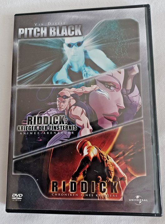 Riddick Trilogie (Deutsch & Englisch) 3-DVD's Box (Gebraucht) in st ...