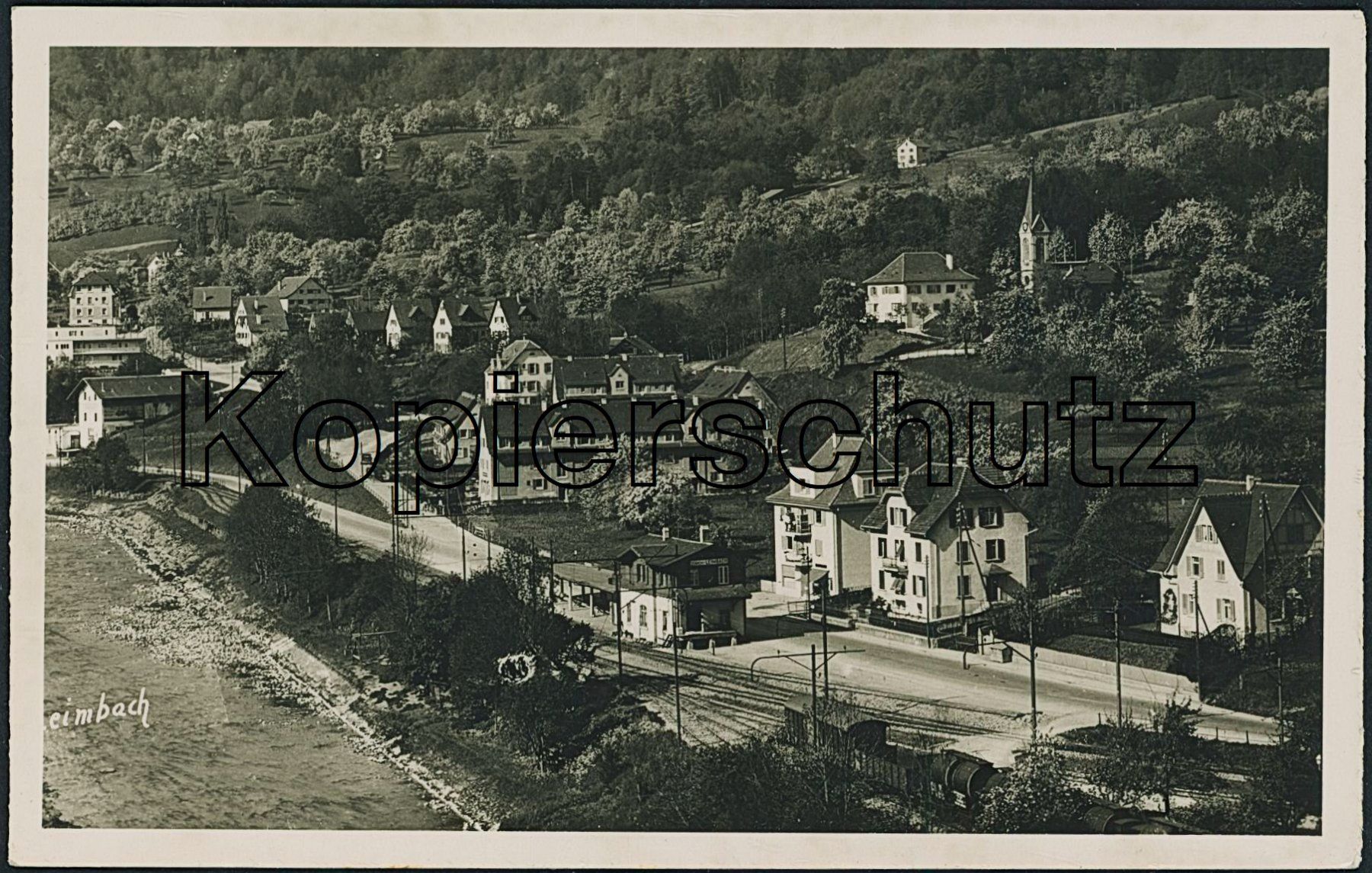 Cartoline postali: ZHS Leimbach - Zürich - Bahnhof - Bahn SiTB – Usato da Schindellegi venduto da leecollect