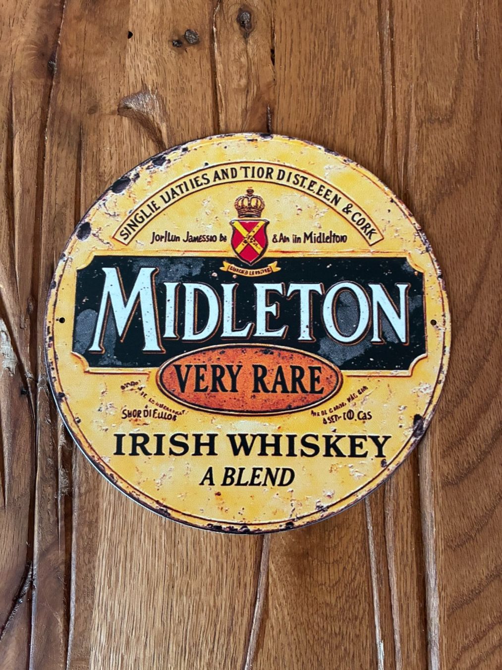 Insegne: Midleton Irish Whisky -  Schönes Blechschild -20CM - neu!!! – Nuovo e nell'imballaggio originale da Bremgarten AG venduto da Eurotiz