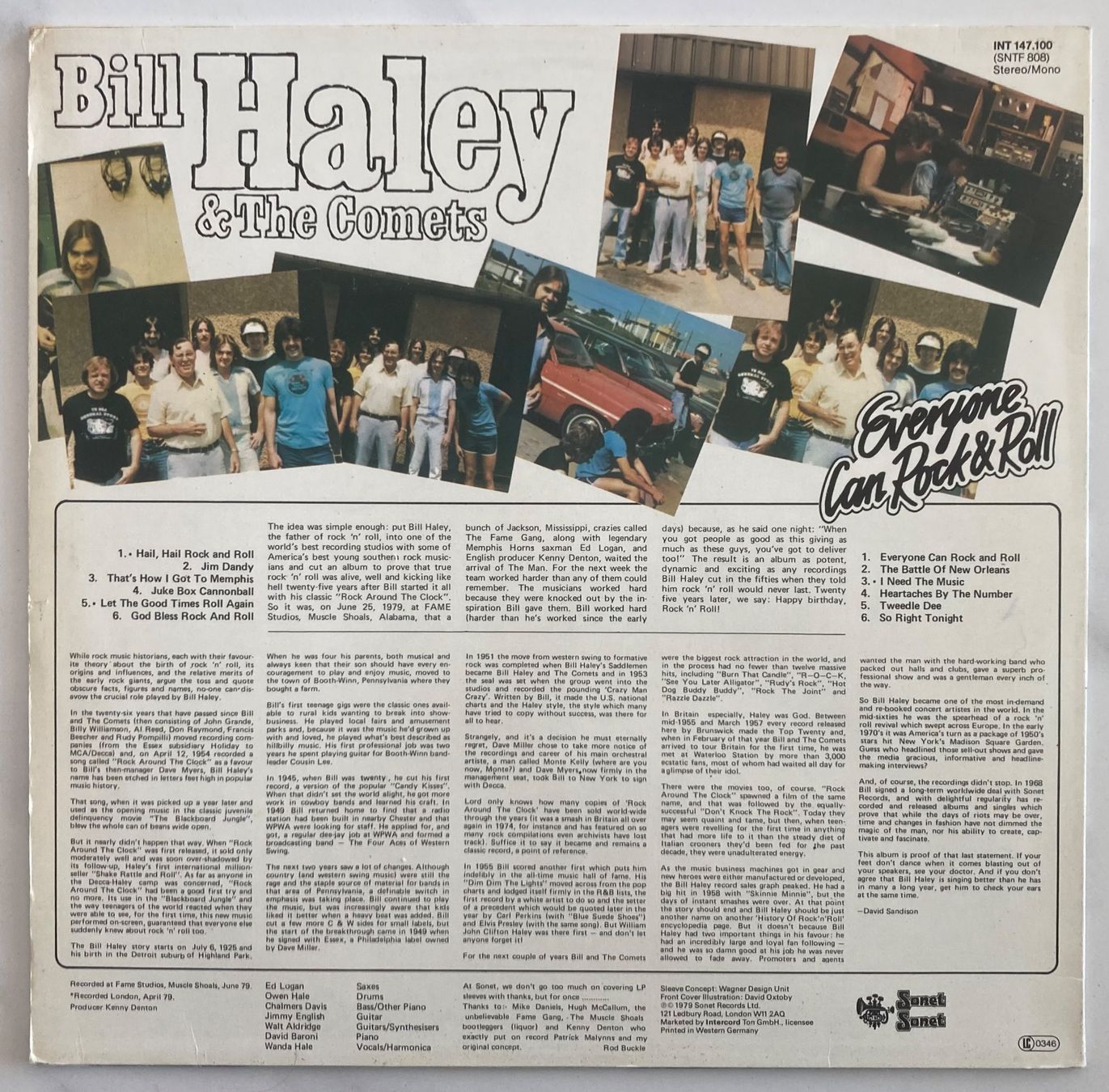 Dischi in vinile: BILL HALEY AND HIS COMETS - EVERYONE  CAN ROCK AND ROLL – Usato da Poliez-Pittet venduto da Newtown-Records 1
