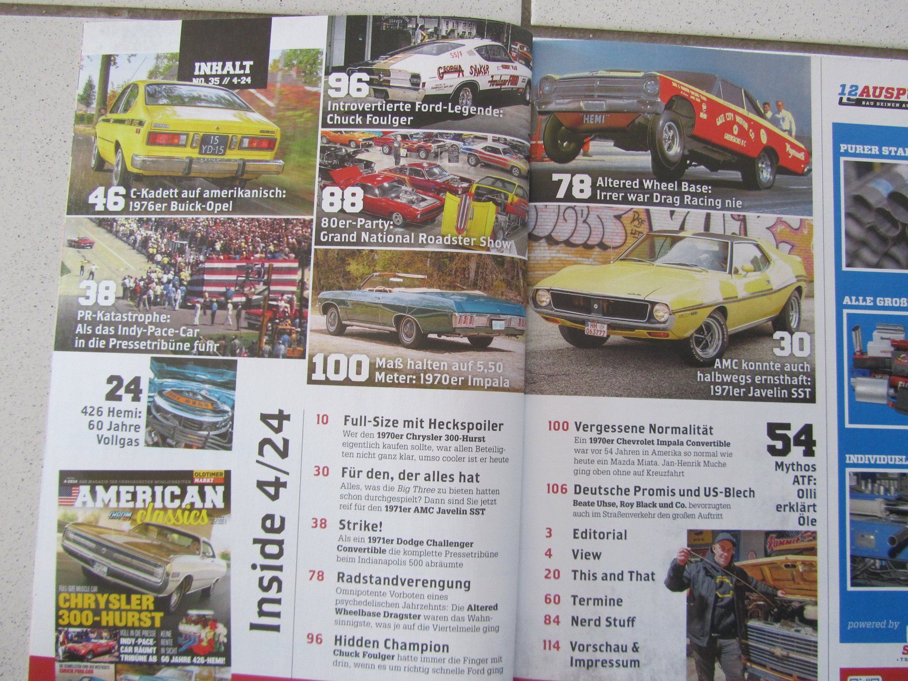 Riviste & Magazine: American classic, Nr. 4 von 2024 – Usato da Weiningen ZH venduto da dietsch57 1