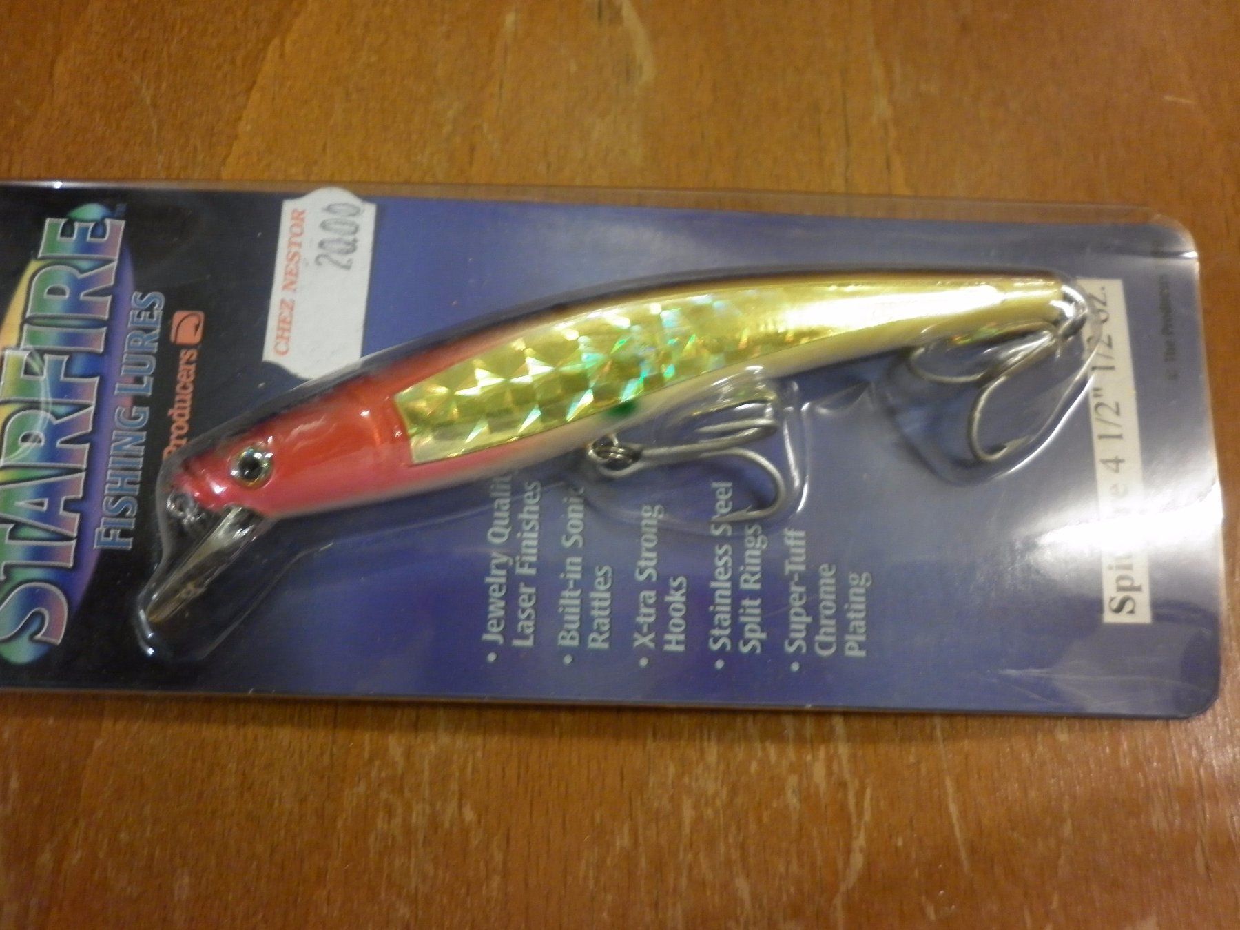 Esche: Wobbler Starfire 110 mm – Nuovo e nell'imballaggio originale da Fribourg venduto da versus702