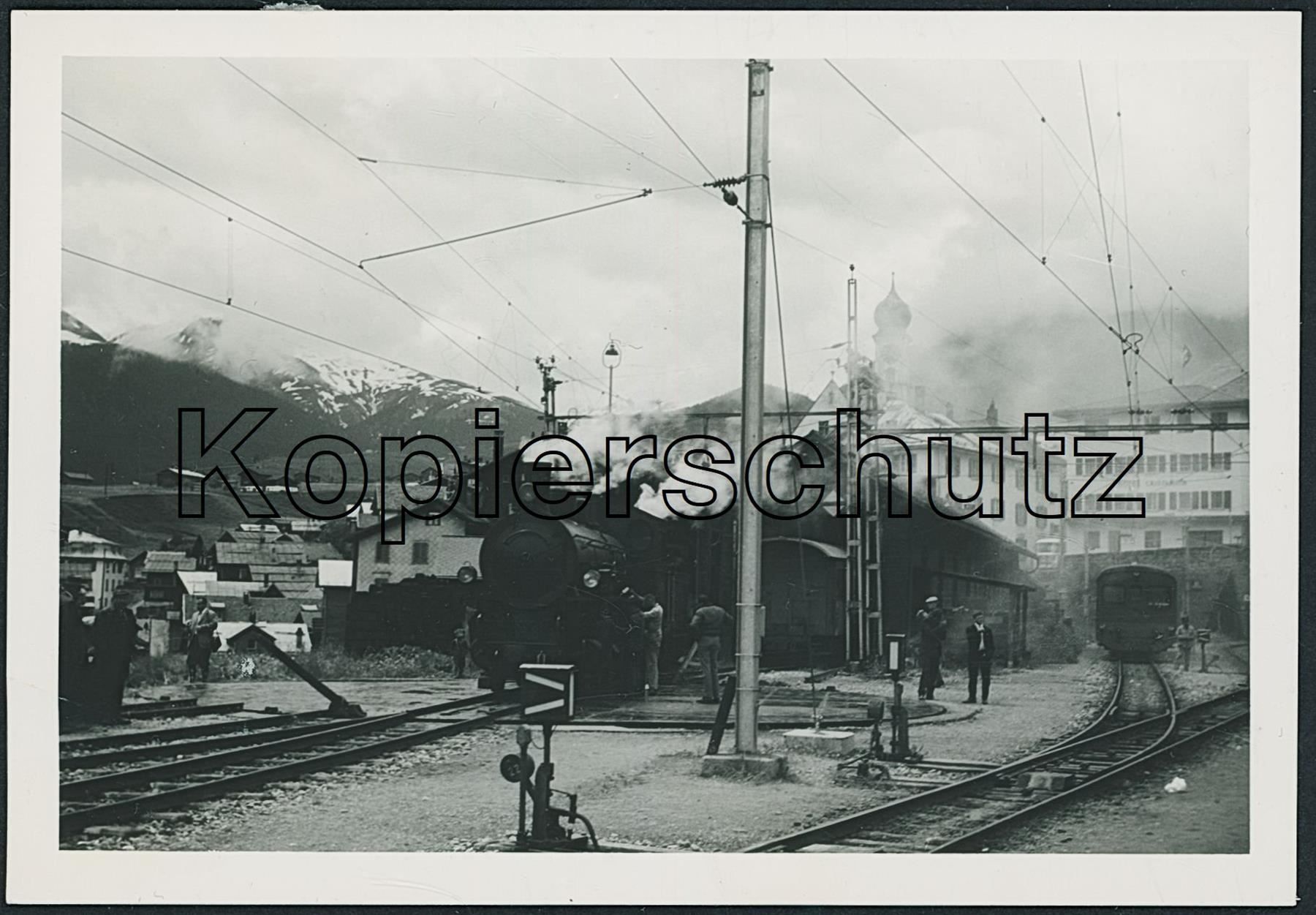 Cartoline postali: GR Disentis - Rhätische Bahn RhB – Usato da Schindellegi venduto da leecollect