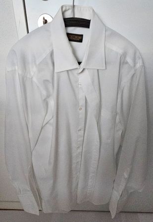 Donald J. Trump Signature Collection Hemd, Gr.16.5, weiss