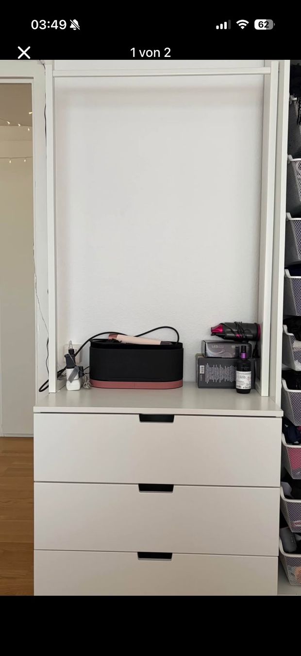 Ikea Kommoden: Ikea kommode mit Kleiderstange – Gebraucht aus Pratteln von den_q2tq