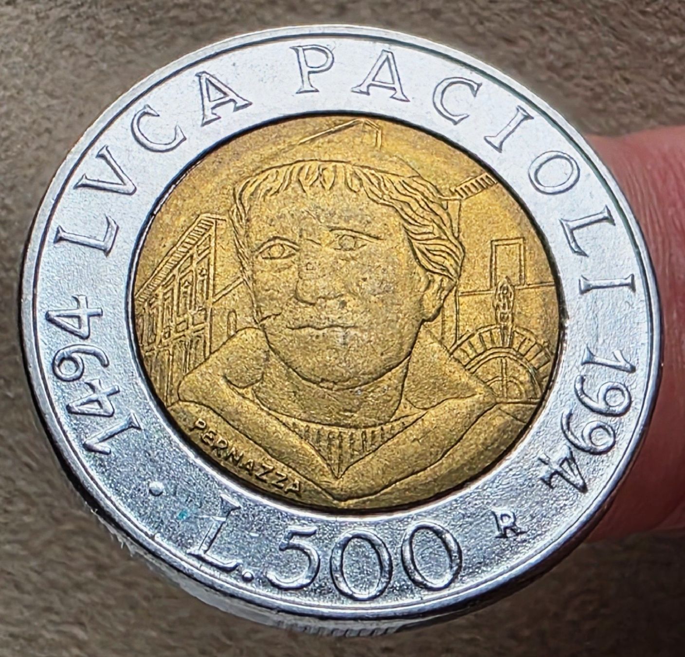 Tutti le monete: ITALIEN 500 LIRE 1994 – Usato da Winterthur venduto da Creso70