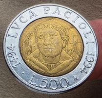 ITALIEN 500 LIRE 1994