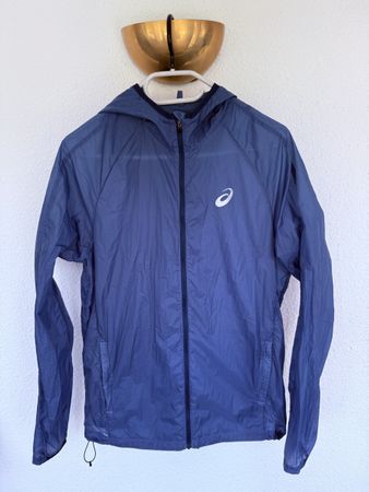 Veste de running Asics bleu foncé taille M bon état
