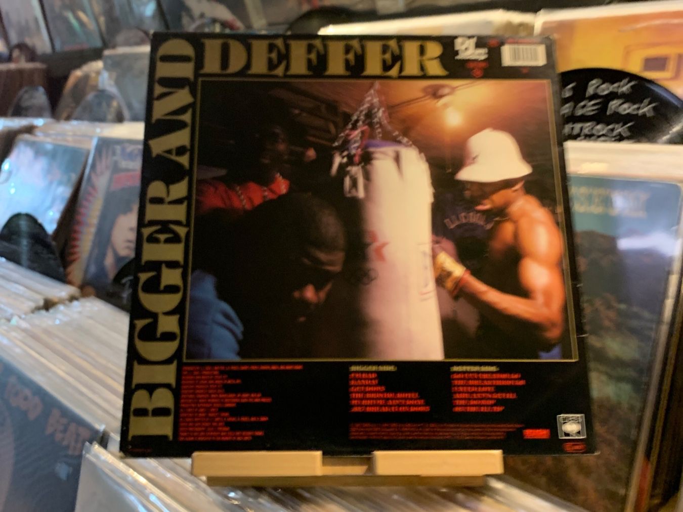 Schallplatten: LL COOL J - BIGGER AND DEFFER...OG UK 1987...VG+/EX – Gebraucht aus Gals von Diskopatshop 1