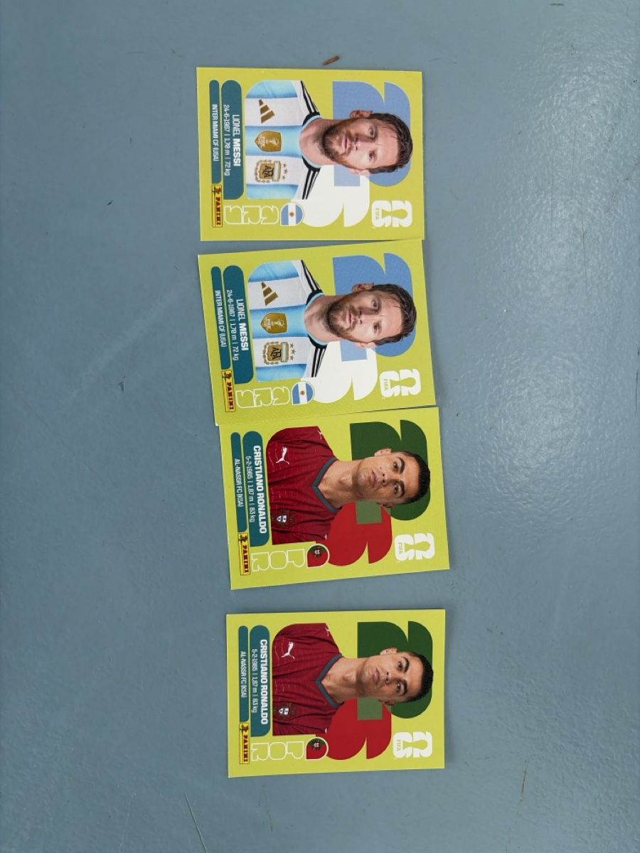 Panini Alben: 2x Ronaldo 2x Messi Panini 26 WM – Neu (gemäss Beschreibung) aus Rorschacherberg von andji_b