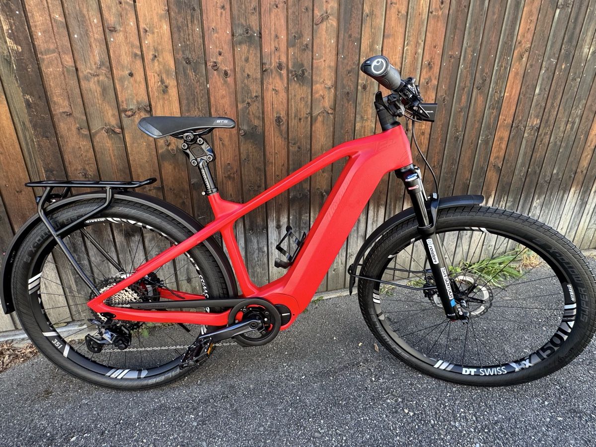Thömus Biciclette: Thömus Twinner CT E1  Carbon XT Rot top Zustand – Usato da Solothurn venduto da Leo2207 4