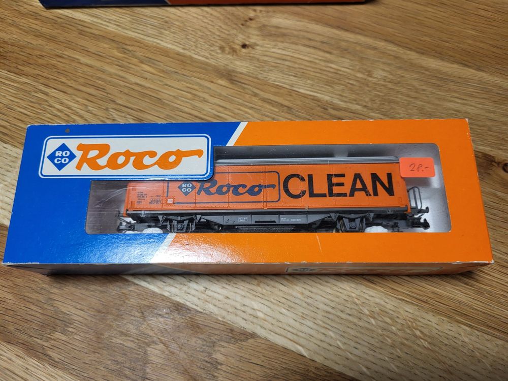 Roco Clean - Schienenreinigungswagen (Gebraucht) in Wettingen für CHF ...