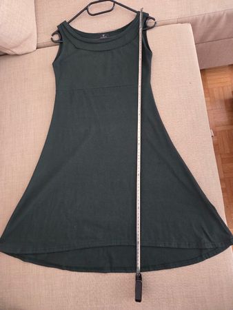 Toonzshop Ärmelloses Kleid Waldgrün Grösse S