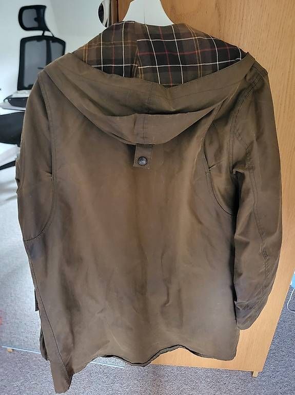 Mäntel: Barbour A621 Wax Parka Medium – Gebraucht aus Zürich von nikostr 4