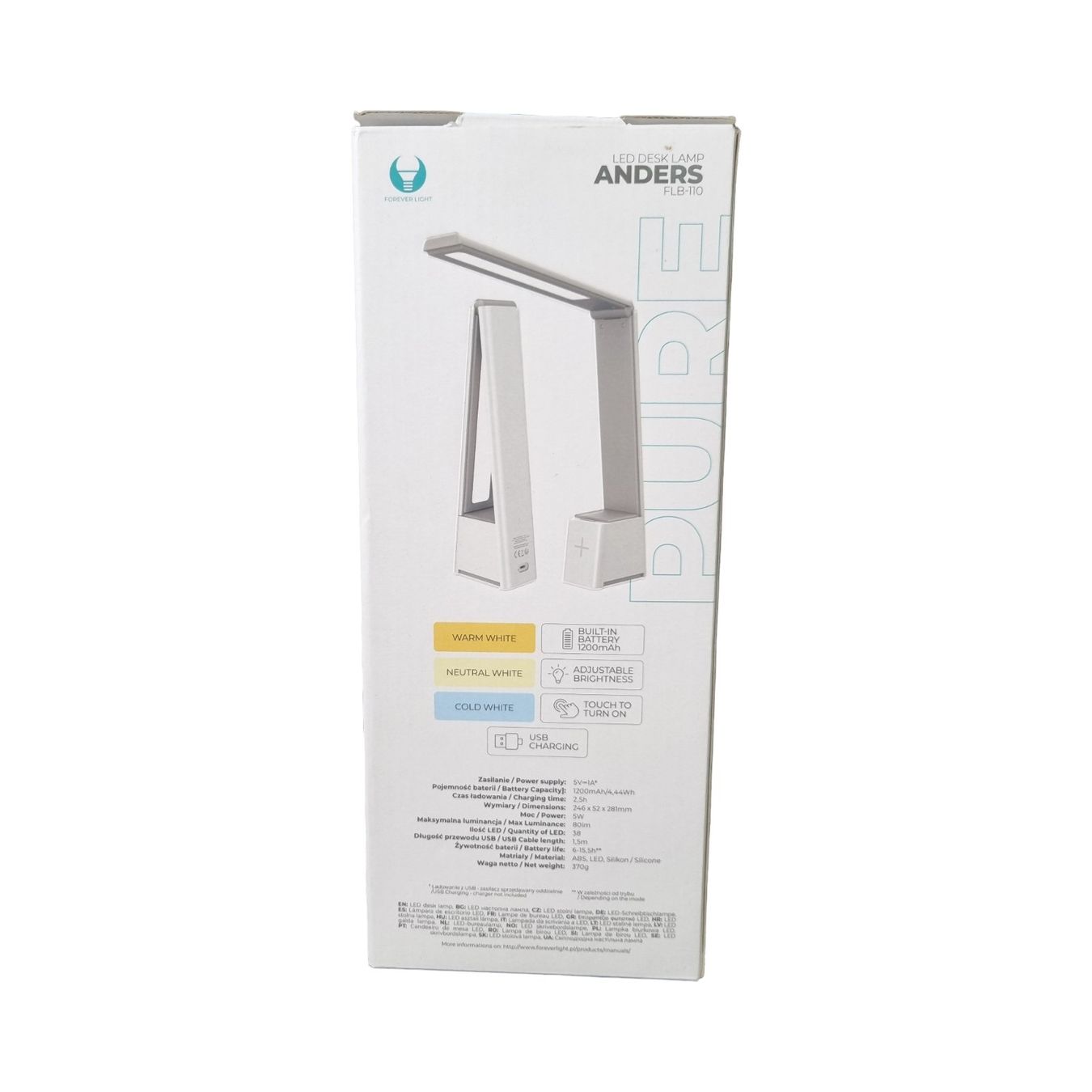 Lampade: ANDERS LED-Schreibtischlampe – Nuovo (secondo la descrizione) da Wangen b. Olten venduto da Restwert_Wangen 5