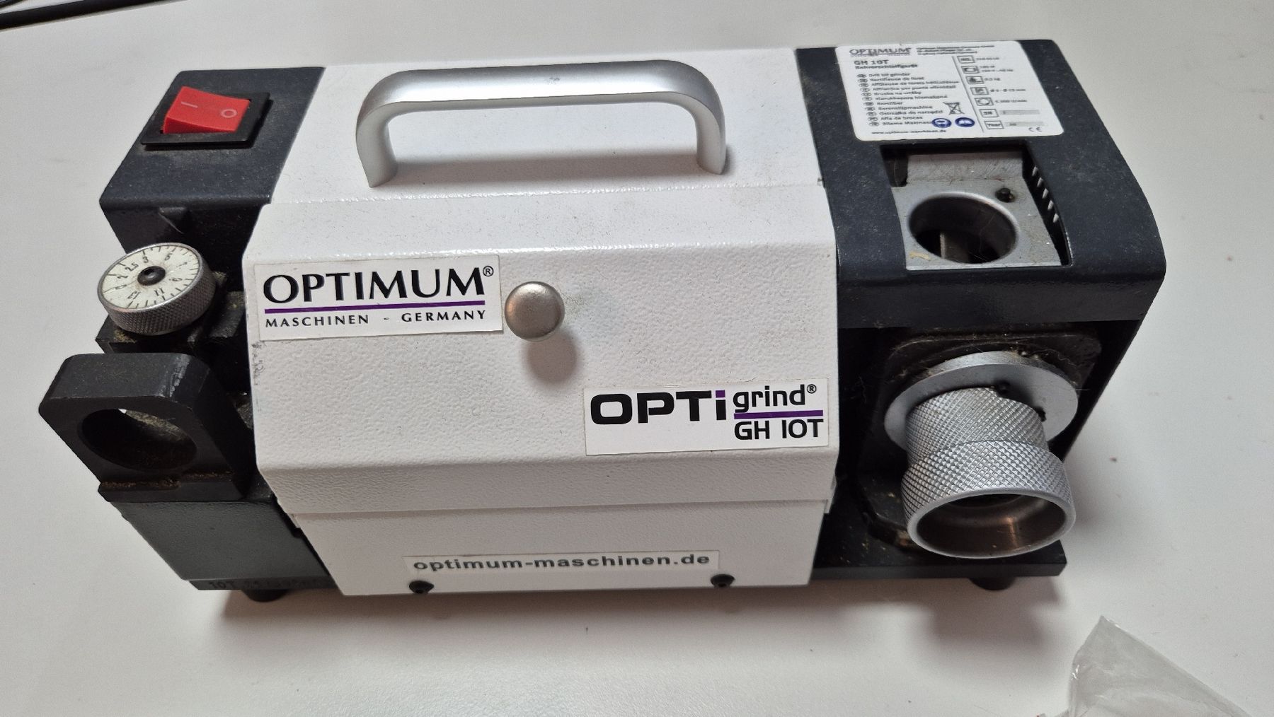 Bohrer-Schleifgerät Optimum OptiGrind GH 10T neu (Neu (gemäss ...