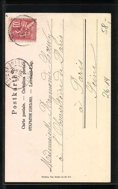 Cartoline postali: Raphael Kirchner: Roma, Schöne Römerin – Usato da Berlin venduto da bartko-reher 1