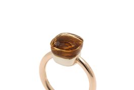 POMELLATO Nudo Classic Ring Madeira Quarz Gr. 53 *S4651