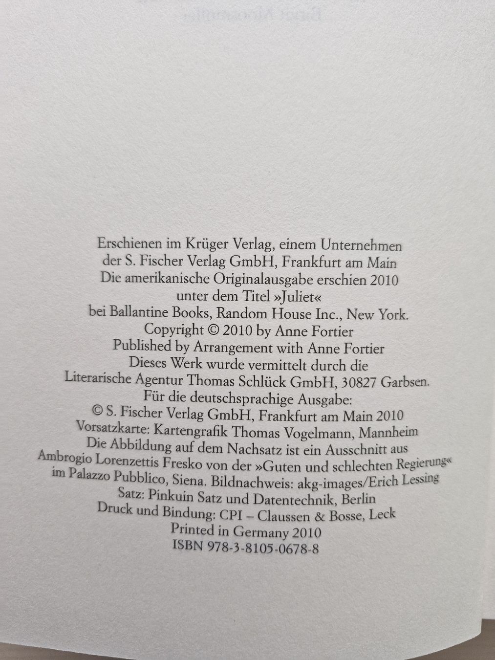 Bücher: Anne Fortier Julia Roman  – Gebraucht aus Frauenfeld von Kasico 3