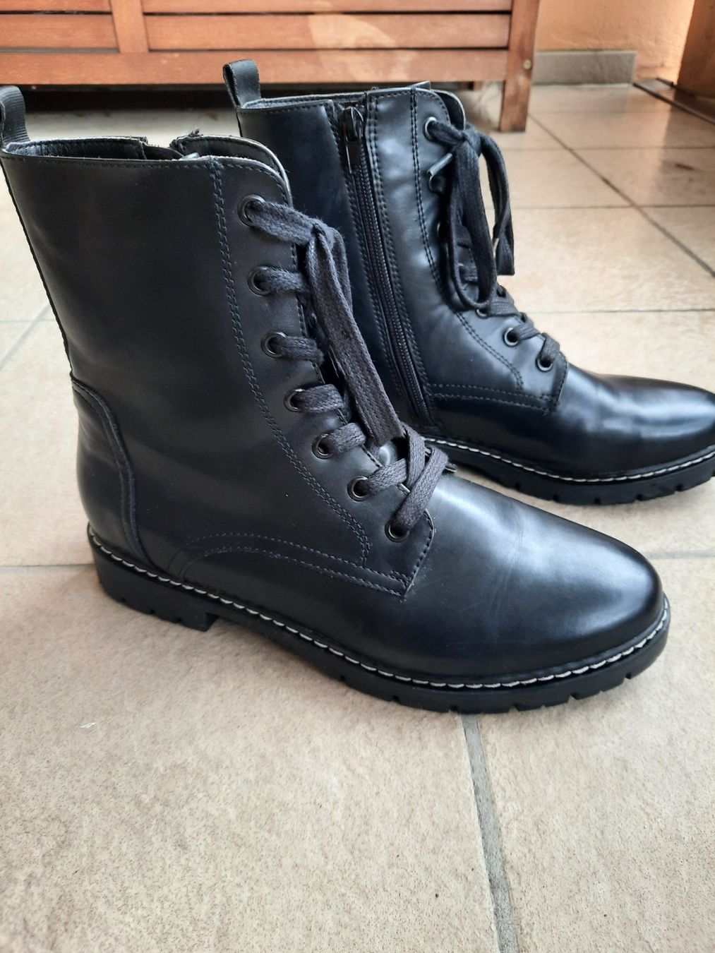 Scarpe da donna: Stiefletten Leder – Usato da Greifensee venduto da Neu-Gods 1