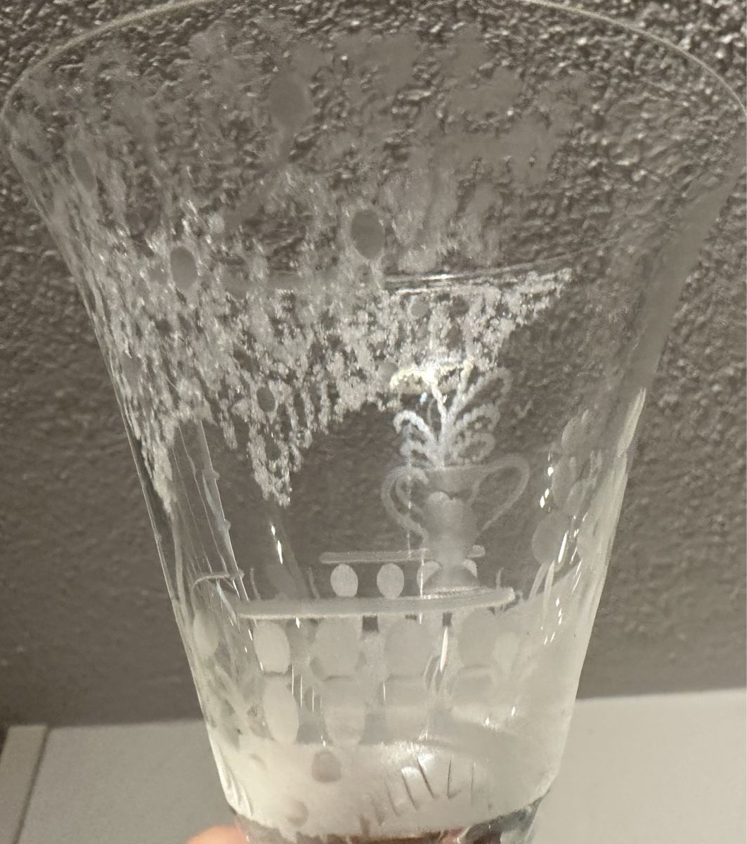 Caraffe: Antike Liqueur Karaffe mit 2 Gläser – Usato da stallikon venduto da regulaki 5