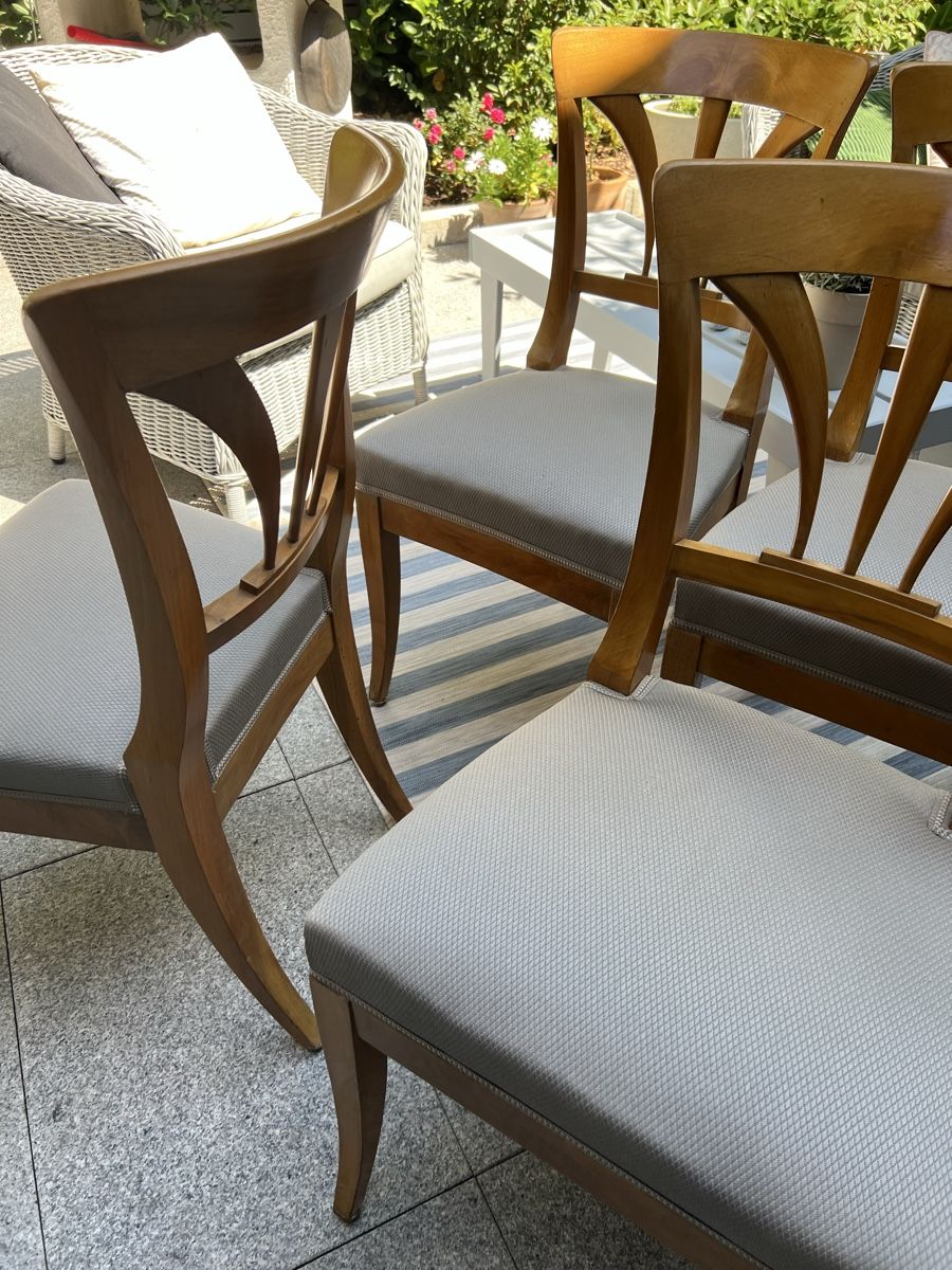 Chaises: 6 antike Biedermeier Stühle – D'occasion à Ostermundigen par mapa9 5