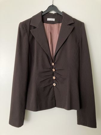 Veste Kookai Taille 36, marron rayé