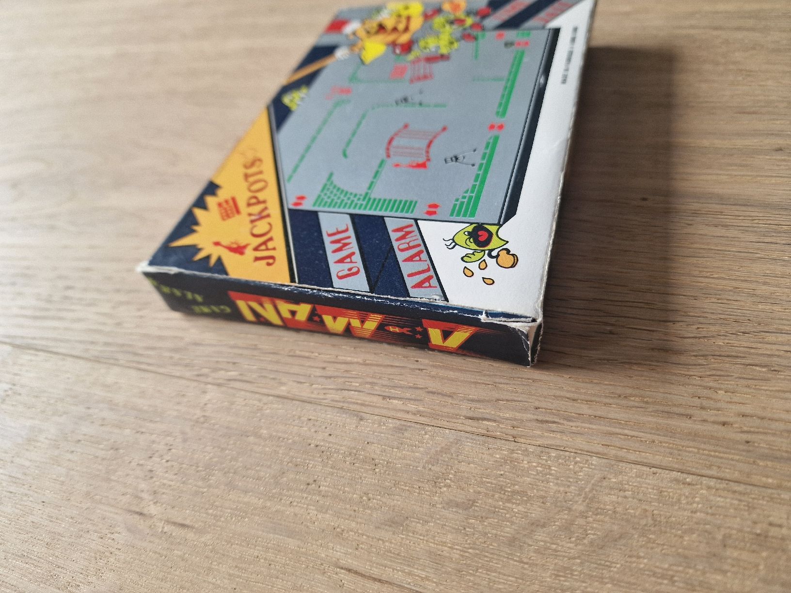 Konsolen: A-Man (PacMan) LCD Handheld Game + Clock mit Box & Anleitung – Gebraucht aus Fahrwangen von luk_bhw7 3