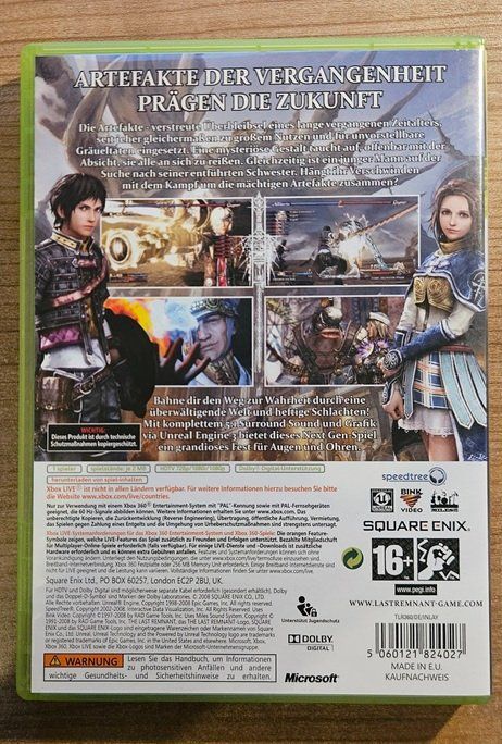 Microsoft Giochi: The Last Remnant – Usato da Winterthur venduto da Men_in_black 1