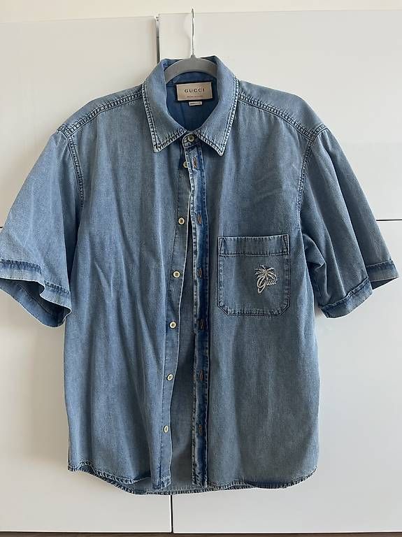 Gucci Hemden, T-Shirts & Polos: Gucci Jeanshemd Resort Exclusive – Gebraucht aus Breganzona von maggy_l