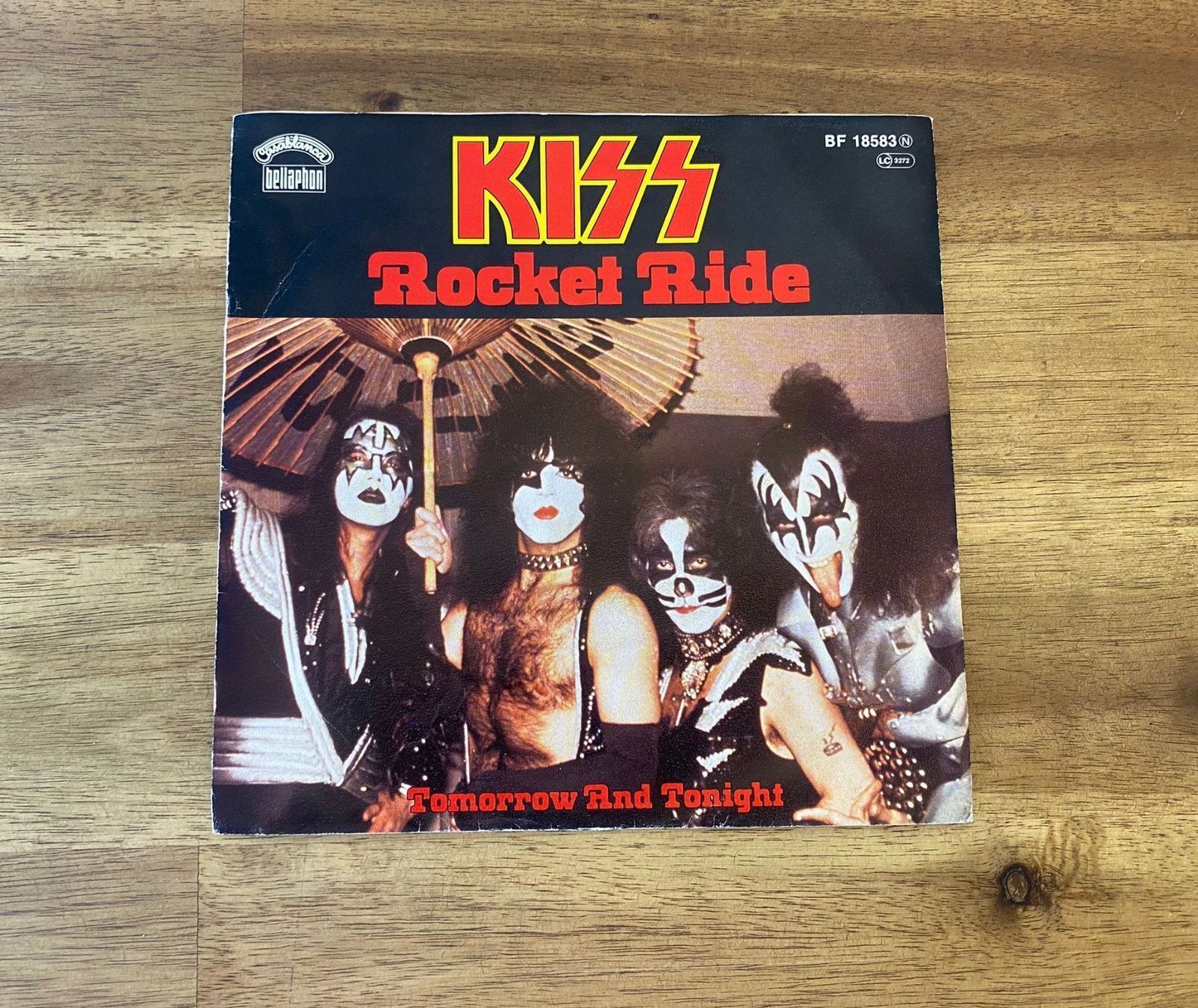 Dischi in vinile: Kiss Rocket Ride Single – Usato da Belp venduto da B7L0