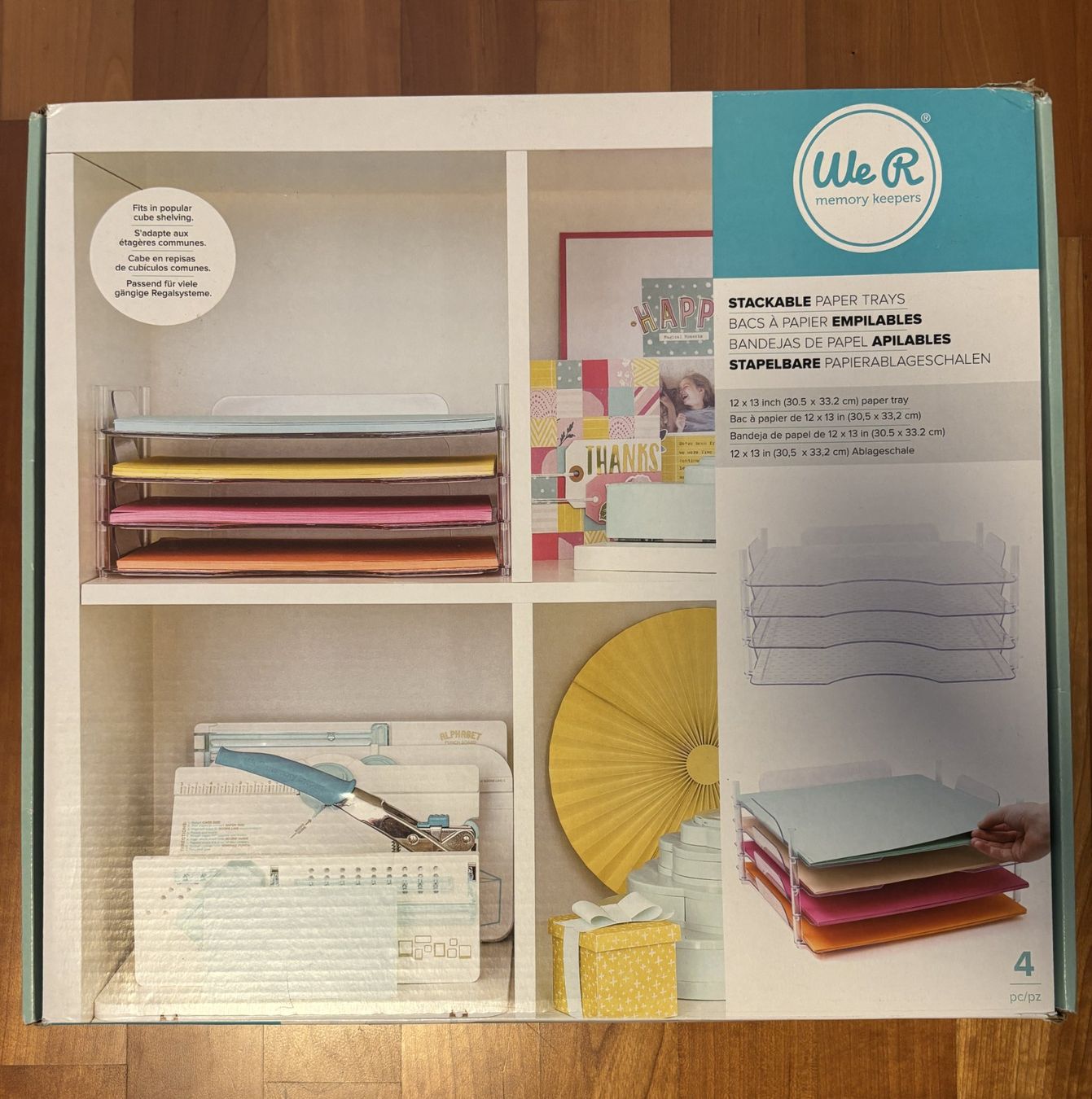 Behälter & Ähnliches: We R Memory Keepers Stapelbare Papierablageschalen neu – Neu (gemäss Beschreibung) aus Nottwil von Zebrano007