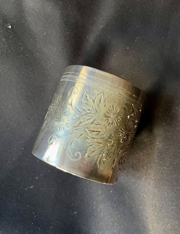 Serviettenring Set 6er Pack Gold - Gänseblümchen Sonnenblumen Design Mit Bienen Für Festliche Tischdekoration