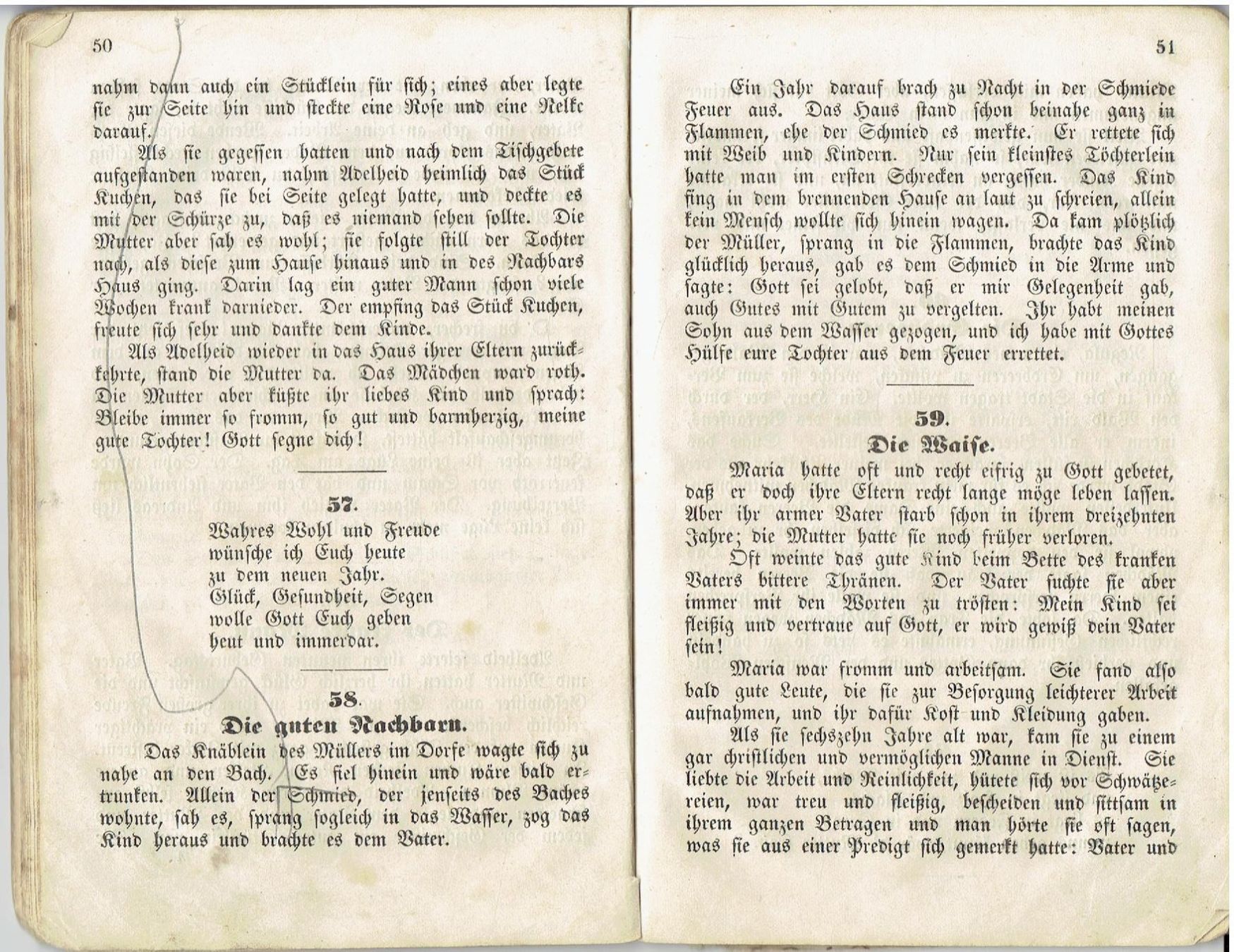 Libri: Schulbüchlein Chur 1862 – Difettoso da Flims - Dorf venduto da Stagediver 6