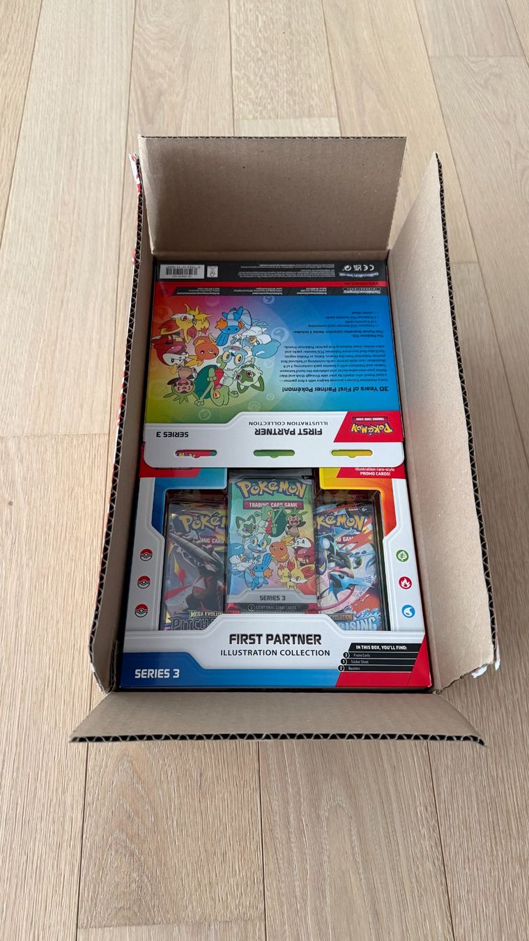 Pokémon Carte collezionabili: 6x First Partner Collection Series 3 Case - EN🔥 – Nuovo e nell'imballaggio originale da Luzern venduto da EmmentalerOG
