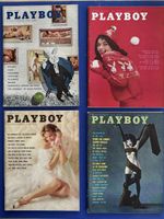 Playboy. 1961 kompletter Jahrgang. Jan. - Dez. 12 Nummern