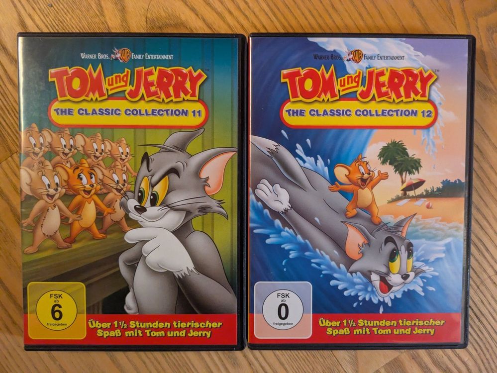 Tom & Jerry - Classic Collection 11 & 12 (DVD-Set) (Gebraucht) in ...
