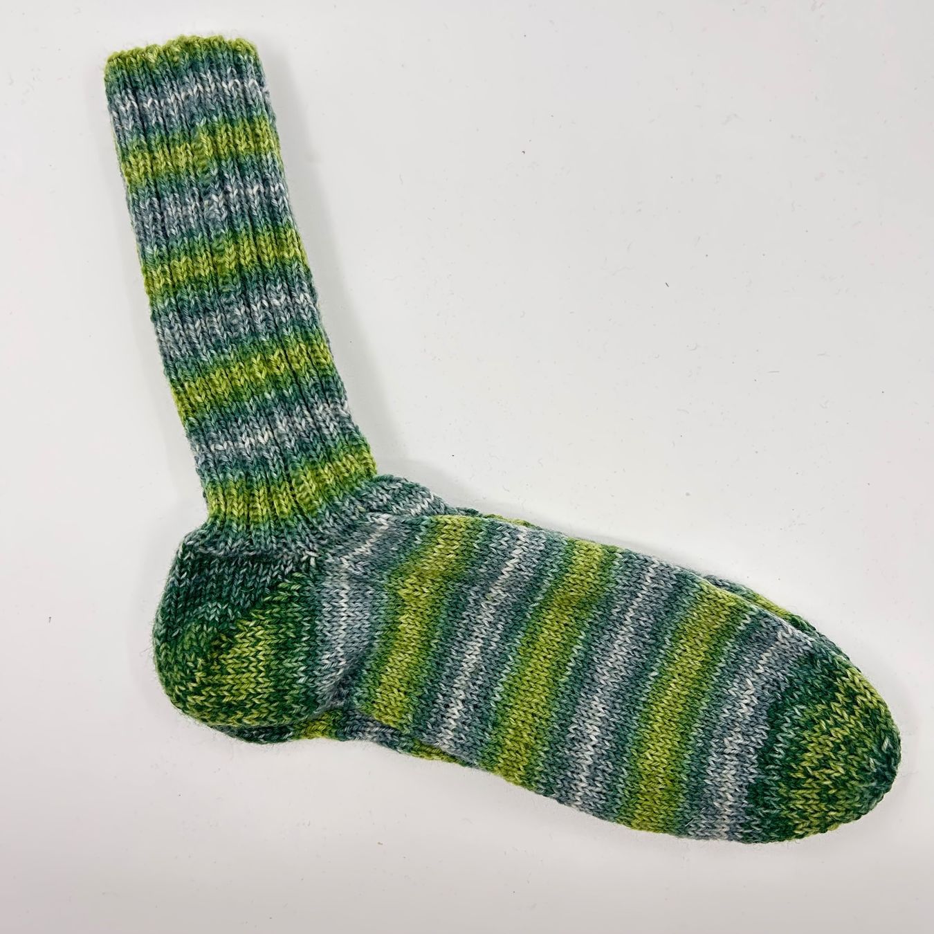 Calze: Handgestrickte Wollsocken Grösse 46/47 – Nuovo e nell'imballaggio originale da Oberrüti venduto da SussiundStrolch