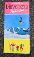 50er /60er Jahre Faltprospekt PONTRESINA Diavolezza