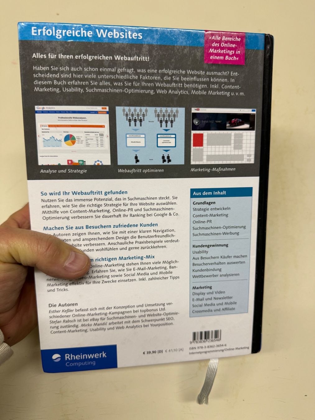 Bücher: Buch: Erfolgreiche Websites – Gebraucht aus Winterthur von sportdisco2 2
