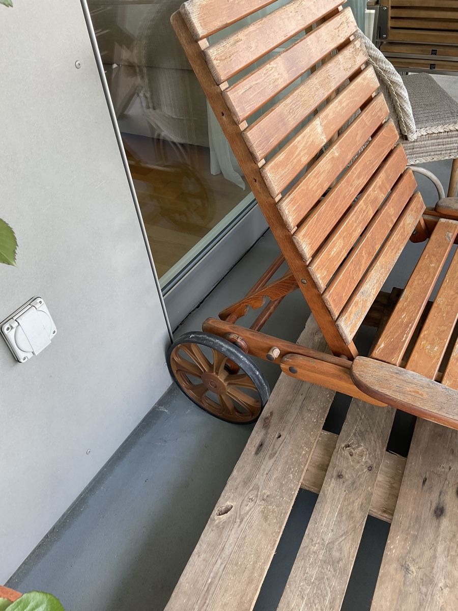 Sedie a sdraio: Herlag Liegestuhl aus Holz  – Usato da Holzhäusern ZG venduto da foxy_88 4