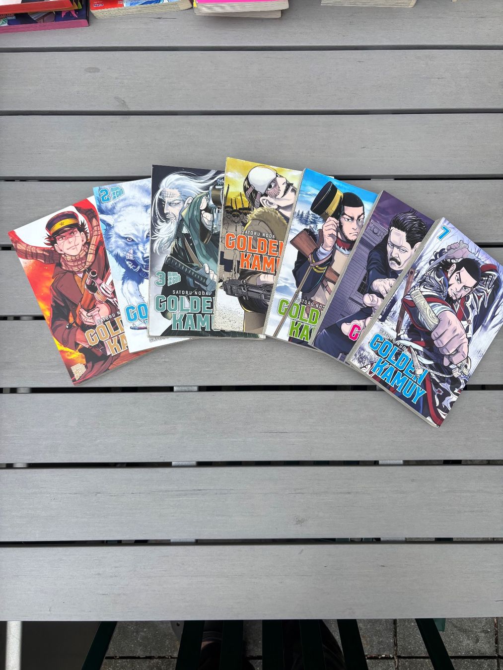 BD: Golden Kamuy Vol 1-7 – D'occasion à Zürich par gas_xf5p 1