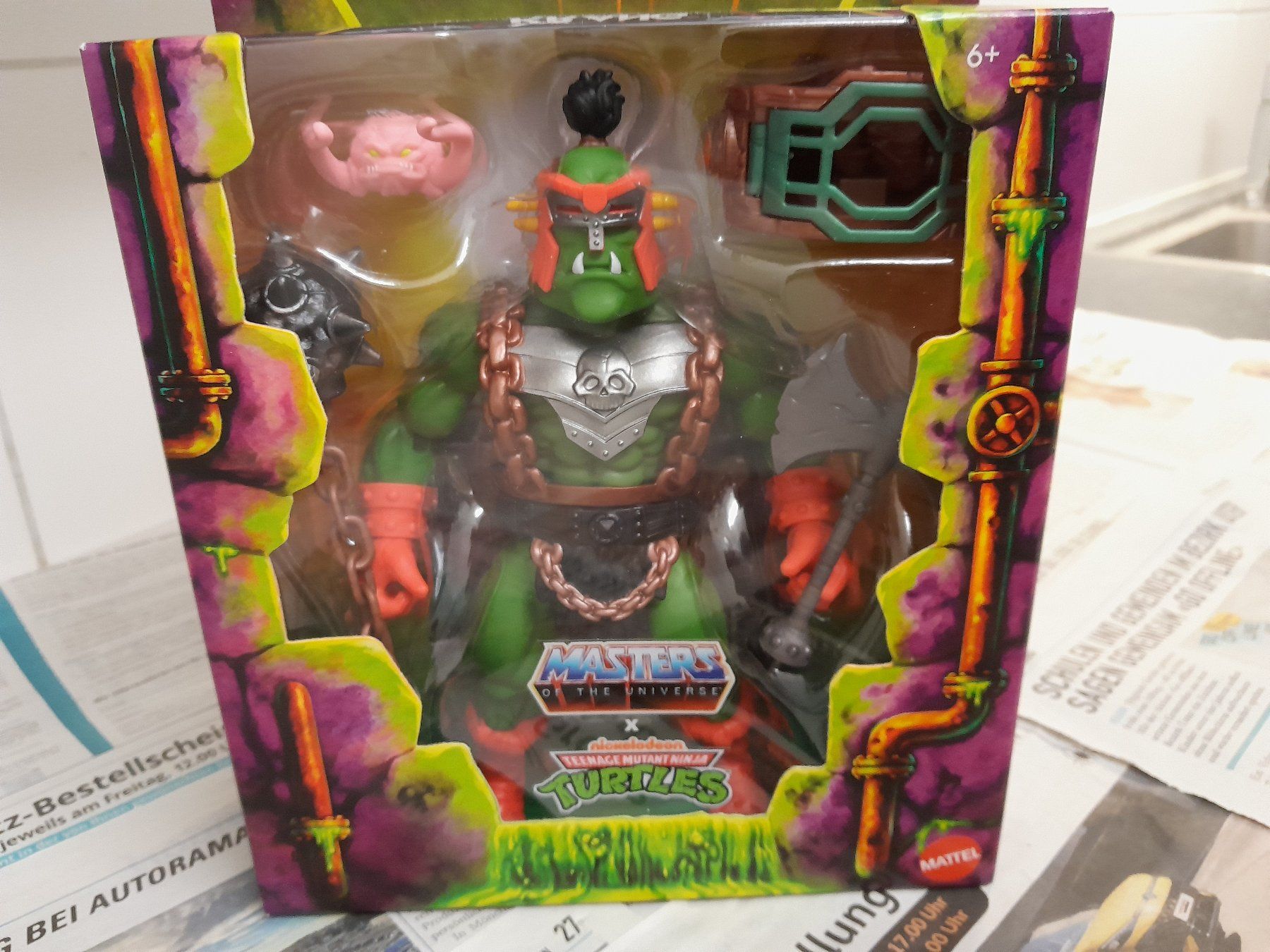 Masters of the Universe Statuette: Turtles of Grayskull Krang – Nuovo e nell'imballaggio originale da Rüti ZH venduto da Alemanni 9