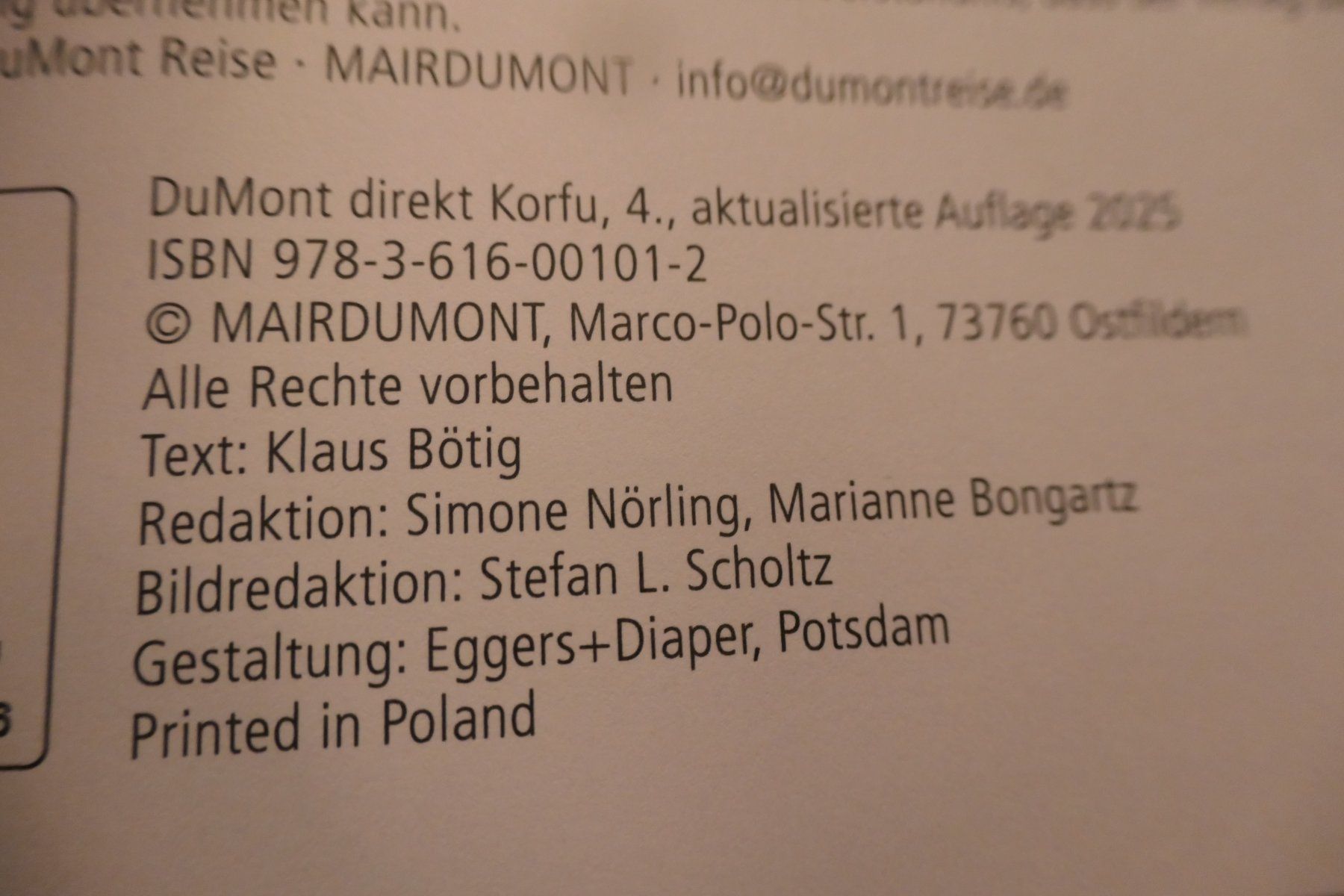 Libri: Reiseführer Korfu inkl. Karte – Usato da Hunzenschwil venduto da Fionab72 1