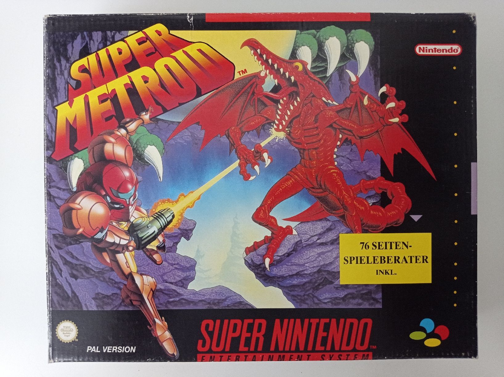 Nintendo Spiele: SNES Super Metroid Bigbox ab 1.-!!! – Gebraucht aus Zollikofen von