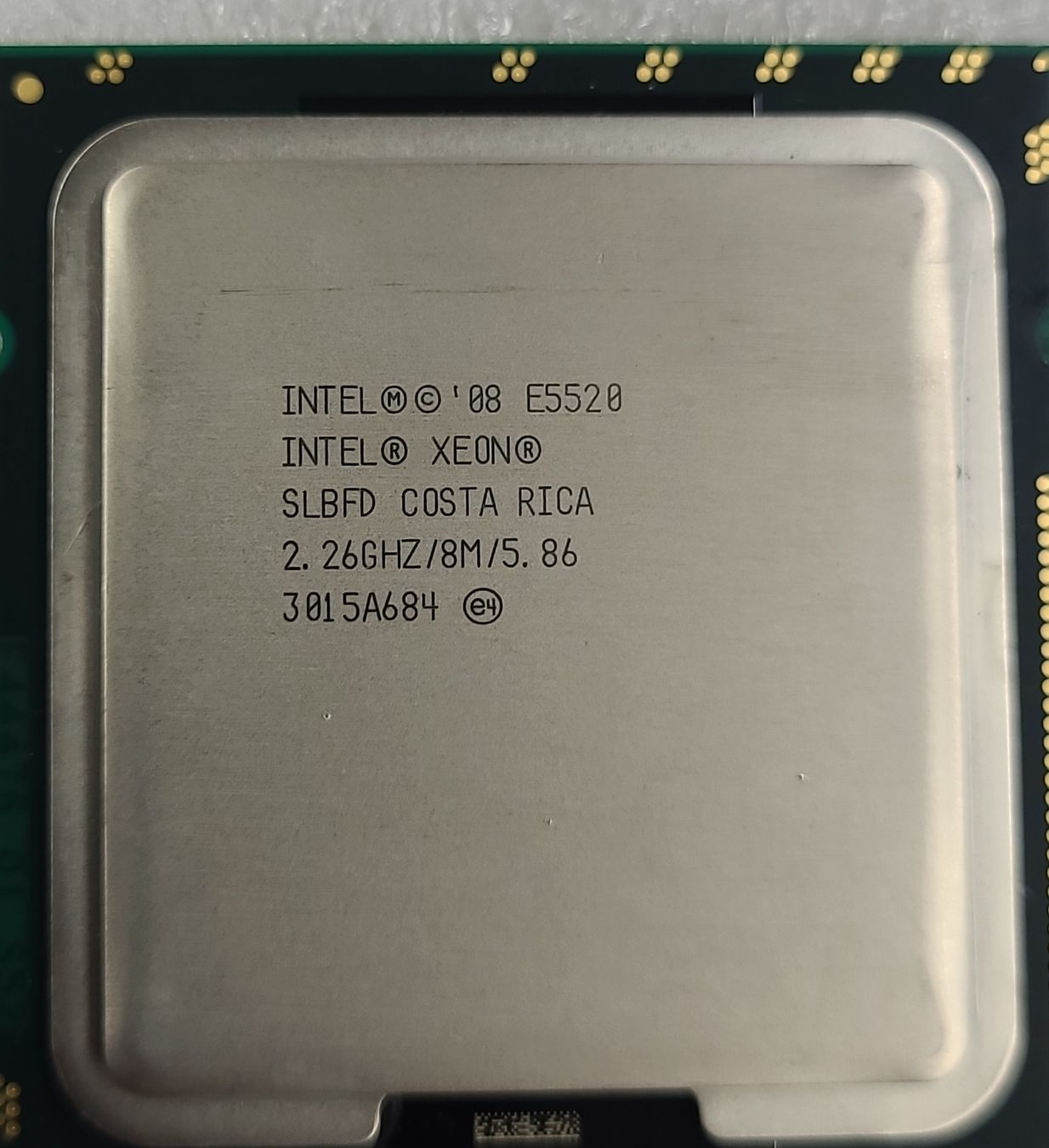 Intel Elektronikbauteile: Prozessor Intel Xeon E5520 2.26GHz – Gebraucht aus Aarau von DataShop-Aarau